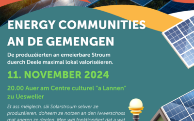 Energy Communities an de Gemengen